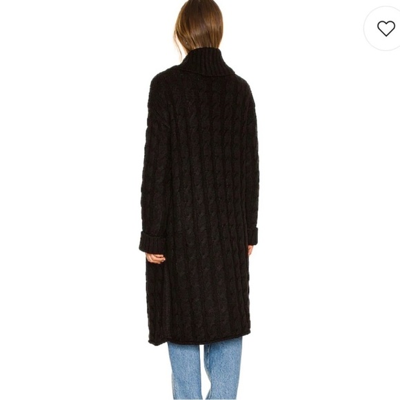 Sanctuary Ultimate Cable Cardi in Black Nite size small. Fits to medium. - Picture 3 of 6